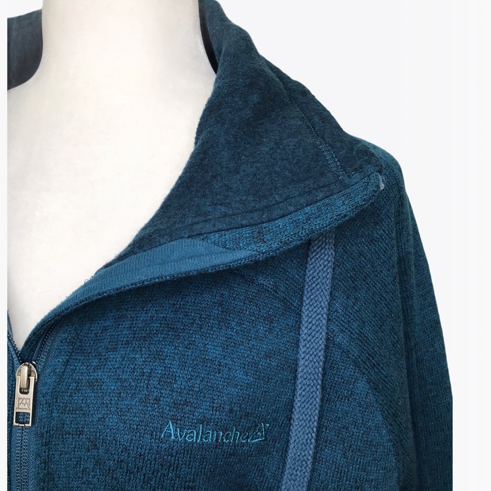 Avalanche Full-Zip Fleece Sweater/Jacket - L/XL - Picture 9 of 17